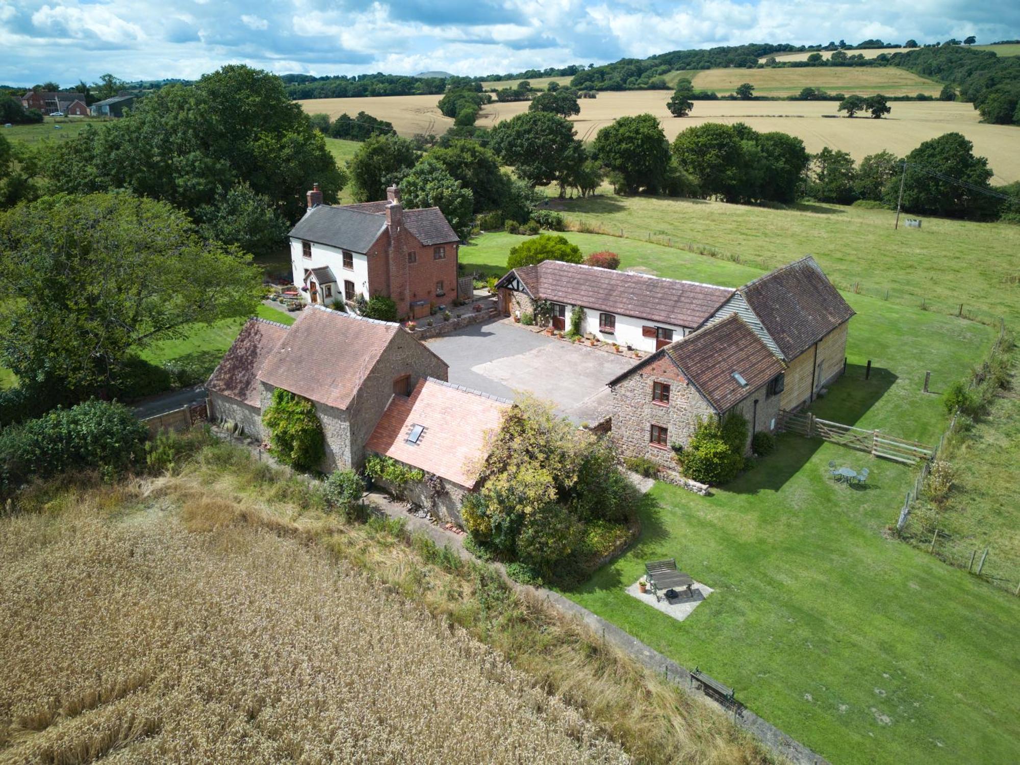Granary Cottage A Shropshire Haven تشيرش ستريتون المظهر الخارجي الصورة